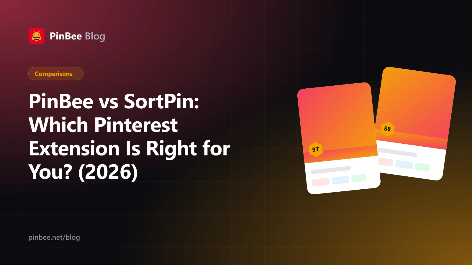 PinBee vs SortPin: Which Pinterest Extension Is Right for You? (2026)